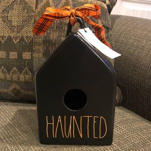 Very Hard To Find Rae Dunn Haunted Birdhouse